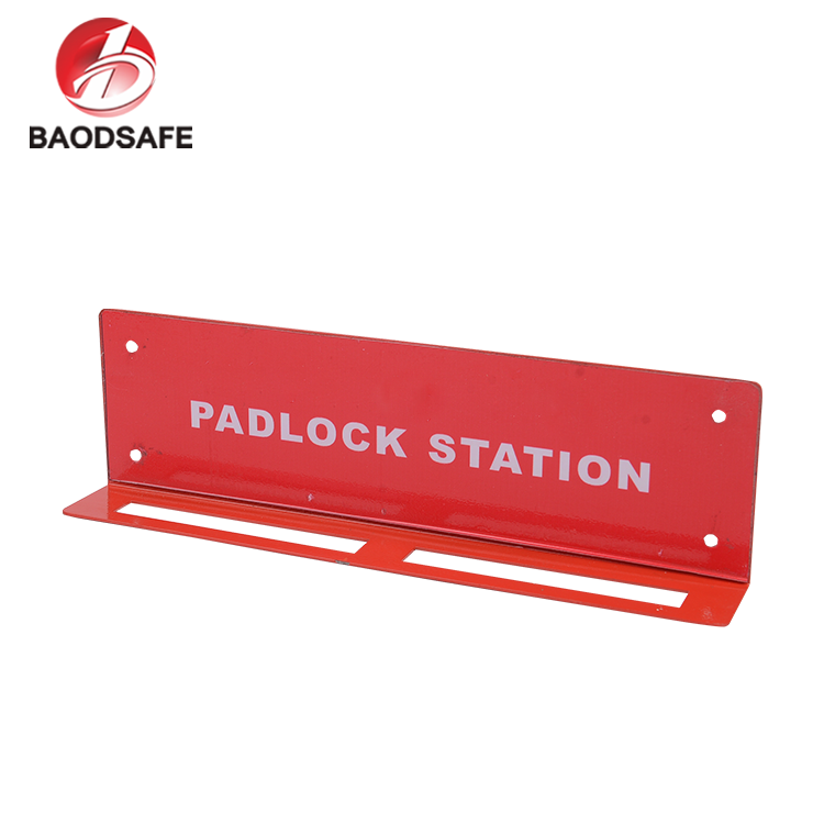 5 ~20 Steel Safety Padlock Station Red