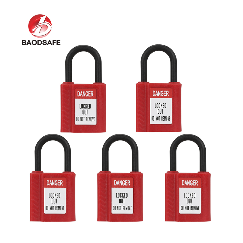 Safety Padlock Non-Conductive One-Piece