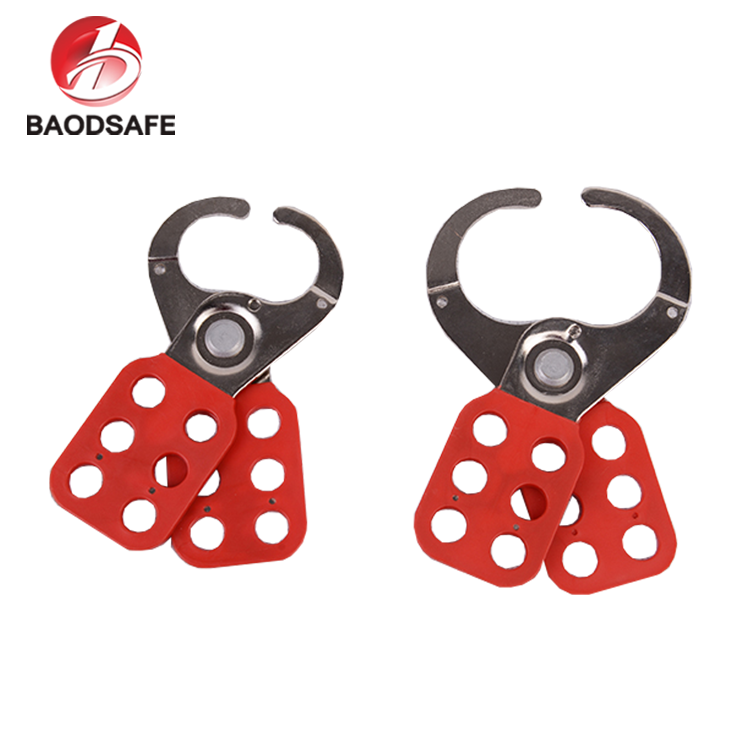  Red Multiple Steel Safety Lockout Hasp